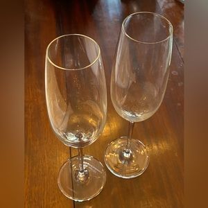 Tiffany champagne glasses